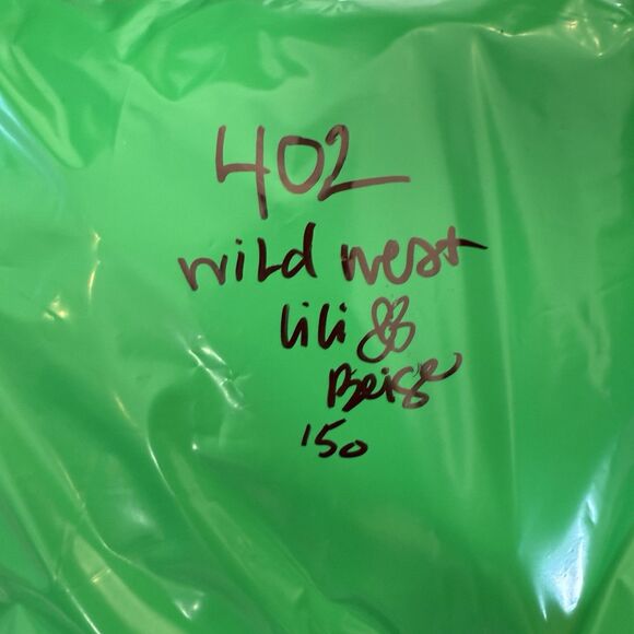 NWT New Wild West Los Angeles Lili Flower Leather Beige Crossbody Bag Embossed - Picture 11 of 11